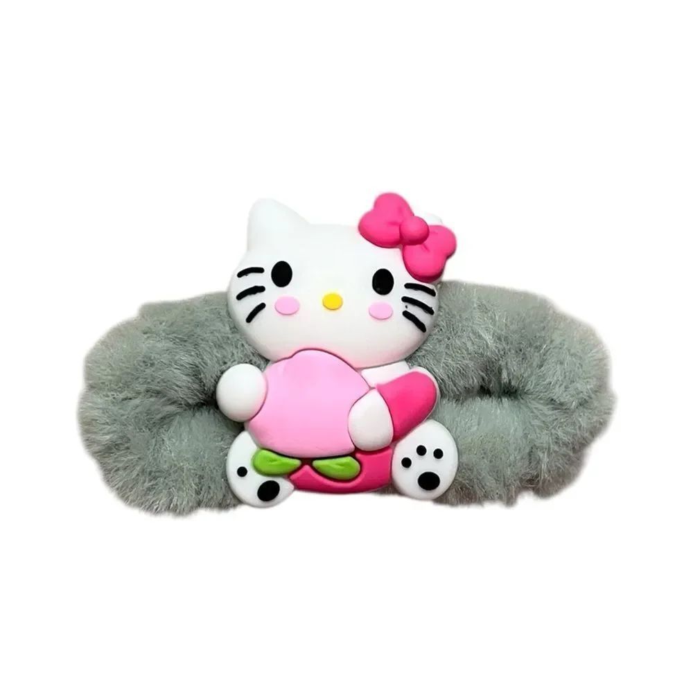 🤯5/$25🤯 Hello Kitty Green Plush Hair Clip